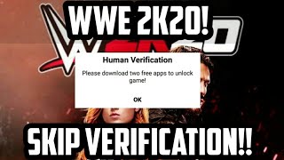 Wwe 2k20 Skip Verification AndroidPlay Wwe 2k20 In Androidmust watch [upl. by Arodasi]