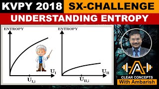 ENTROPY KVPY SX 2018  UNDERSTANDING ENTROPY AND ENERGY FLOW [upl. by Ssalguod502]