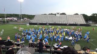 Crossmen 2024  Premier Show  Front Ensemble stationary cam [upl. by Ulrike578]