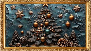 Christmas TV Art  Wall art framed  Art Screensaver for TV [upl. by Smitty]