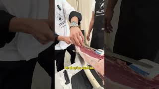 Aprendiendo a nivelar el jamón🔪🤓 [upl. by Walter]