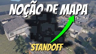 AULA DE NOÇÃO DE MAPA EM STANDOFF NO COD MOBILE [upl. by Lyrrad]