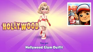 UNLOCKING VIVIENNE GLAM OUTFIT ON SUBWAY SURFERS HOLLYWOOD 2024 [upl. by Ennoid482]