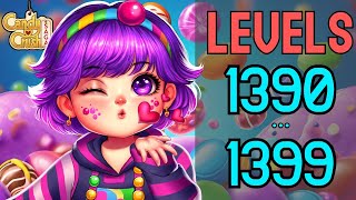 Levels 13901399 🍬✨ Candy Crush Saga [upl. by Pearman507]