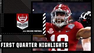 Cotton Bowl Alabama Crimson Tide vs Cincinnati Bearcats  First Quarter Highlights [upl. by Yleve]