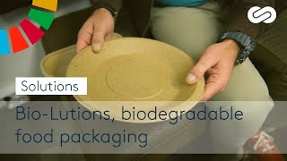 BIOLUTIONS biodegradable food packaging  SOLUTIONS [upl. by Imotas529]