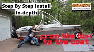 How to install a wakeboard tower [upl. by Annaor]