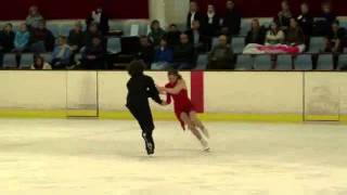 9 Lauri BONACORSI  Travis MAGER USA  ISU JGP Brisbane 2011 Junior Ice Dance Free Dance [upl. by Adnalohs]