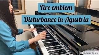 Fire emblem 聖戦の系譜より アグストリアの動乱disturbance in Agustria アレンジして弾いてみた [upl. by Elehcir]