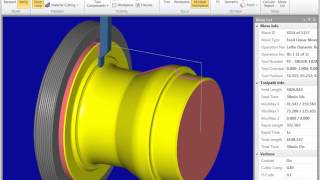 Whats New  Mastercam X7 Lathe Dynamic Roughing [upl. by Roshan]