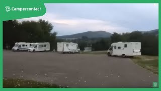 Camperplaats  Wohnmobilstellplatz Autun Parking [upl. by Afrika]