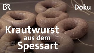 Alte Rezepte aus dem Spessart Krautwurst und Restekuchen  Zwischen Spessart und Karwendel  BR [upl. by Arihsa]