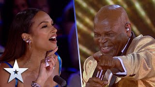 Mel Day 77 YearOld Blows The Judges AWAY With AMAZING Vocals  Britains Got Talent 2022 [upl. by Lamej]