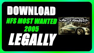 How to Download NFS Most Wanted 2005 on PC [upl. by Ieso751]