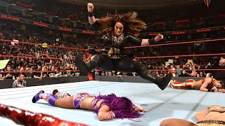 FULL MATCH  Sasha Banks amp Bayley vs Charlotte Flair amp Nia Jax Raw [upl. by Romeon113]