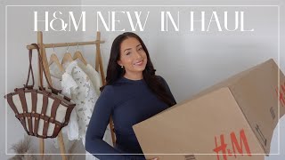 HUGE HampM HAUL  new in spring summer try on haul over £700 order [upl. by Gill]