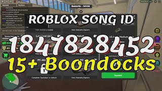 15 Boondocks Roblox Song IDsCodes [upl. by Henka66]