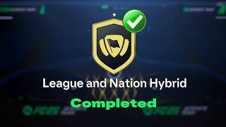 League amp Nation Hybrid SBC Cheapest Solution in FC 25 [upl. by Sackey]