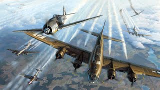 Classic Duels  Focke Wulf Fw 190 vs Boeing B17 Flying Fortress [upl. by Aicia]