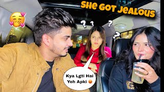 New Girlfriend 💋 Prank on Tannu She got jealous 🥵  Prank Gone Wrong 😖 [upl. by Magnien]