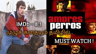 Amores Perros 2000 movie in tamil  Amores Perros movie tamil review  plot summary  vel talks [upl. by Neona]