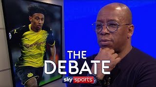 Can Aubameyang replace Alexis Sanchez at Arsenal  Ian Wright amp Danny Higginbotham  The Debate [upl. by Celie]