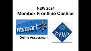 NEW 2024 Walmart Member frontline cashier  Sams club [upl. by Odlanor]