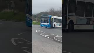 Bus Spotting Stagecoach South Wales Enviro 200 36404 CN11 BZT Route 51 Bargoed to Merthyr Tydfil [upl. by Abdel]