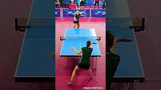 GREAT 👍 Forehan Chop amp Backhand Chop tabletennisstrokes [upl. by Bellew755]