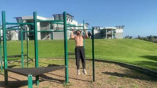 PULL UPS ARE KING PLAYGROUND WORKOUT [upl. by Adnalram]