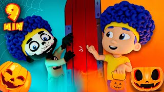 Trick or Treat Halloween Story with New Heroes  MORE D Billions Kids Songs [upl. by Nikos879]