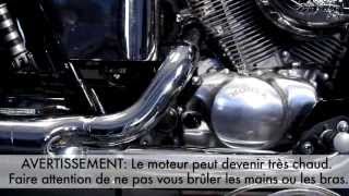 Comment changer lhuile dans votre motocyclette avec le système dextraction dhuile Flo n go [upl. by Sivert]