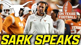 Steve Sarkisian Presser Reactions  Georgia def Texas 3015  Injury Updates  Moving on to Vandy [upl. by Nahtanoj294]