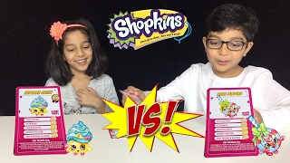 SHOPKINS TOP TRUMPS BOYS VS GIRLS CHALLENGE [upl. by Mariam]