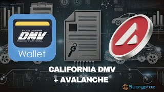 Avalanche AVAX Digitizes 42 Million Car Titles California DMV Goes Blockchain [upl. by Donna]