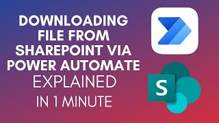 How To Download File From SharePoint Using Power Automate 2024 [upl. by Katzen216]