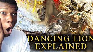 Divine Beast Dancing Lion Lore amp Story Explained  Elden Ring Shadow of the Erdtree REACTION [upl. by Annaoy]