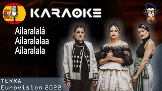 Tanxugueiras  TERRA  KARAOKE  Instrumental Eurovision 2022  Benidorm Fest  Spain [upl. by Marjana]