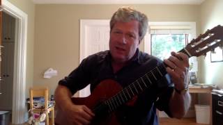 Anthem Leonard Cohen  solo guitar arrangement [upl. by Cartan266]