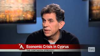 Theodore Tolias Economic Crisis in Cyprus [upl. by Ahsrats]