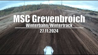 MX Grevenbroich WinterbahnWintertrack  27112024  GoPro [upl. by Bocaj]