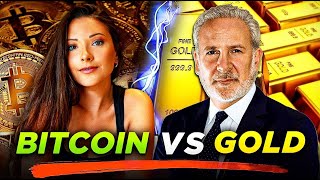 LAYAH HEILPERN VS PETER SCHIFF THE ULTIMATE BITCOIN VS GOLD FULL HEATED DEBATE [upl. by Nayb]