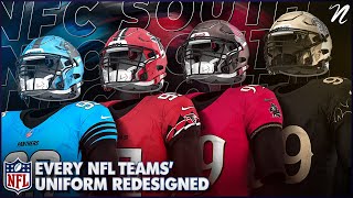 I Redesigned Every NFL Teams Jersey  Redesigning the NFC South [upl. by Evania]