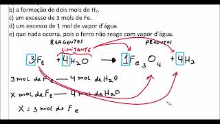 Balanceamento e Reagentes em excesso e limitante [upl. by Iznik]