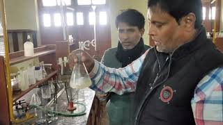 quotDETERMINATION of SAPONIFICATION VALUE of OILquot by DR ANIL KUMAR HOD PG DEPARTMENT of CHEMISTRY [upl. by Packer]