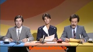 Il Trio  Parodia del TG Telegiornale a reti unificate  Tastomatto 1985 [upl. by Aneehsram242]