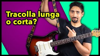 Come Regolare la Tracolla per Suonare in Piedi  Lezioni di Chitarra ☕ SOS 033 [upl. by Gadmann789]