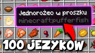 Przetłumaczyłem MINECRAFT przez 100 LOSOWYCH JĘZYKÓW w GOOGLE TŁUMACZ XD [upl. by Sylvanus]