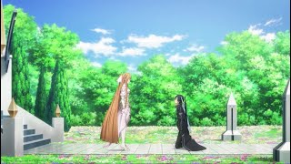 ENG SUB Asuna stays behind with Kirito in Underworld  Sword Art Online Alicization WoU EP20 [upl. by Esyli]