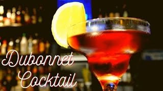 DUBONNET COCKTAIL Recipe [upl. by Gabor]